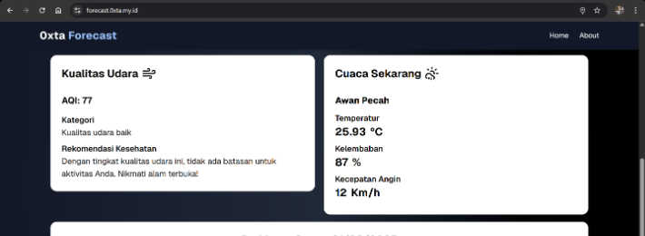 Weather Forecast Web